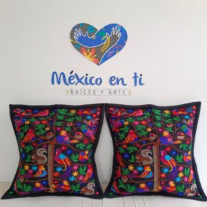 Funda para cojín árbol de la vida