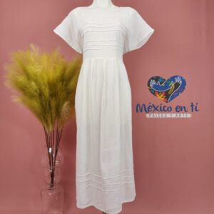Vestido Plisado Ext G (38-40)