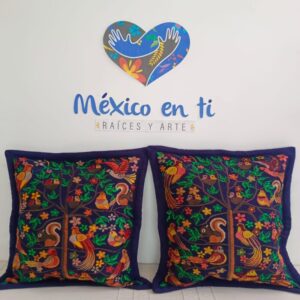 Funda para cojín árbol de la vida