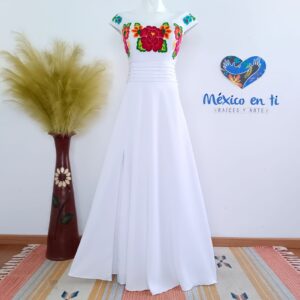 Vestido Hombros Caidos T-Ch (32)