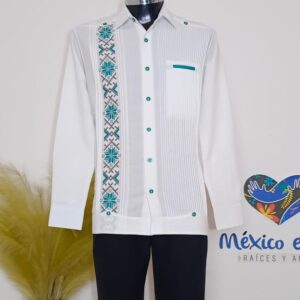 Guayabera  Punto de Cruz T-34